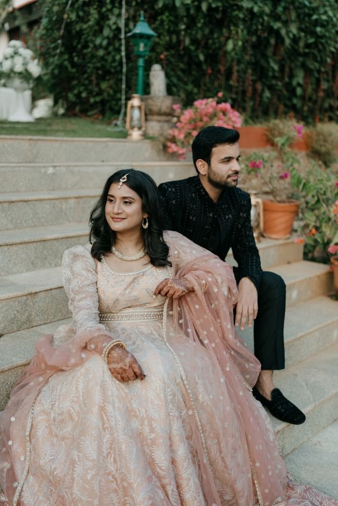 Ansh & Niharika, Ambatty Green, Coorg, photograph 31