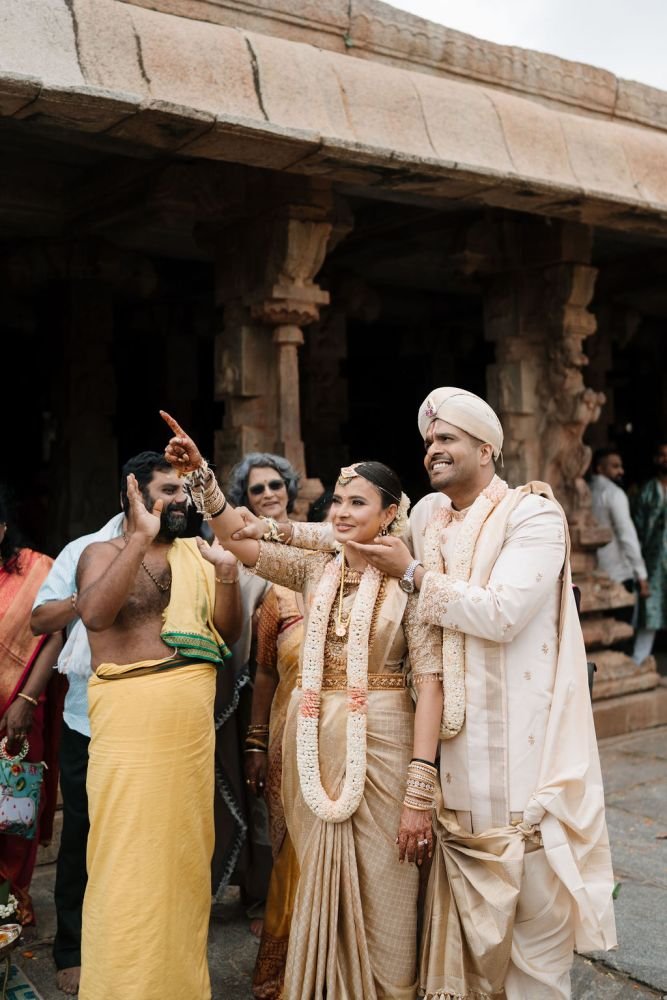 Keerthana & Anjan, Bhoganandishwara Temple, Nandi Hills, photograph 38