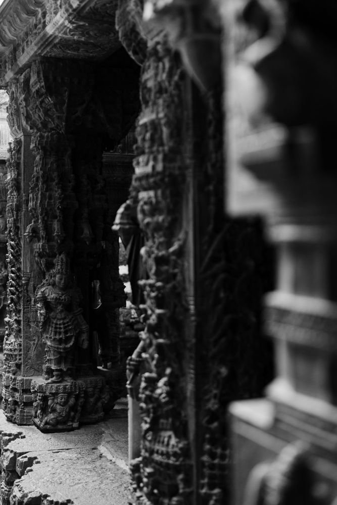 Keerthana & Anjan, Bhoganandishwara Temple, Nandi Hills, photograph 6