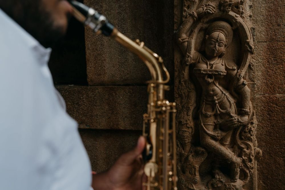 Keerthana & Anjan, Bhoganandishwara Temple, Nandi Hills, photograph 13